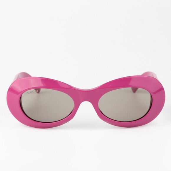 NEW Gucci GG1696S 004 Fuchsia Pink Grey Women Oval Sunglasses GG 1696S main image 10